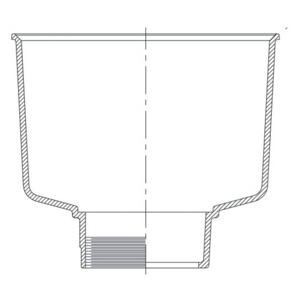 Z1940 12X6 8&apos;&apos; Deep 4IC Body P.N. 531590061