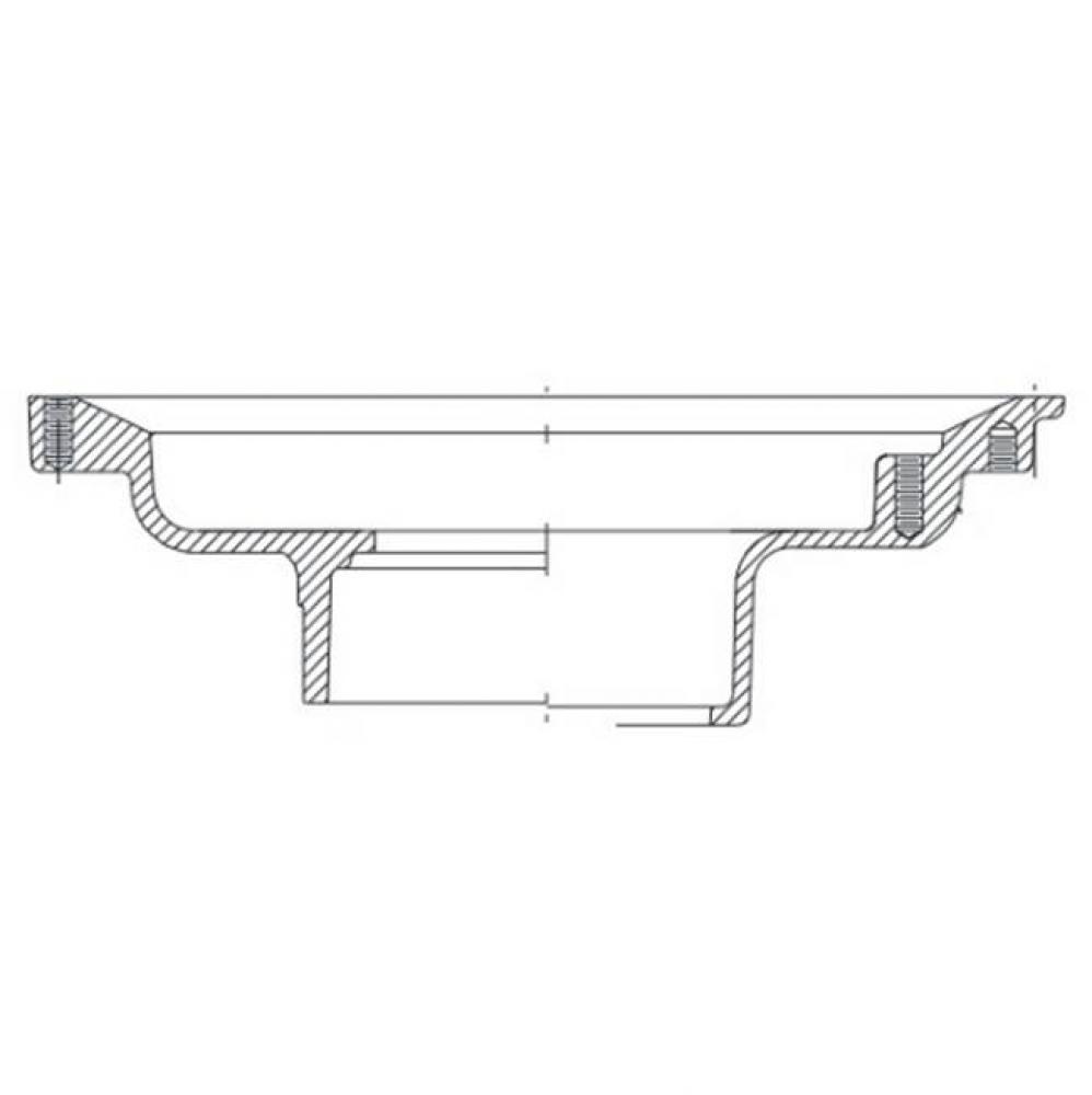 Z508 Coated and Machined  3&apos;&apos; Inside Caulk Body P.N. 566870221-USA