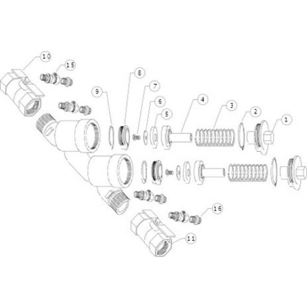 REP. KIT, 2&apos;&apos; 950XLTDA (BF)REPKIT2&apos;&apos;950XLTDA(BF)