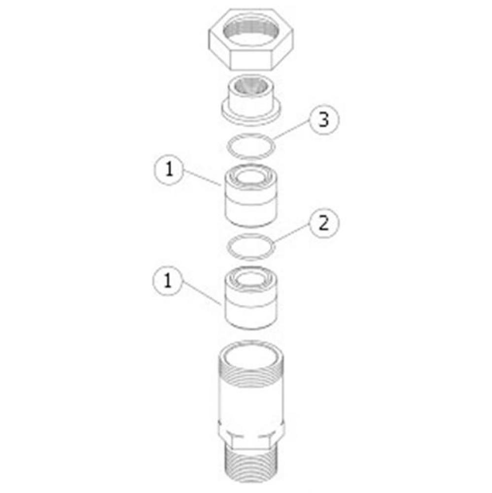 Repair Kit - 700 Dual Check