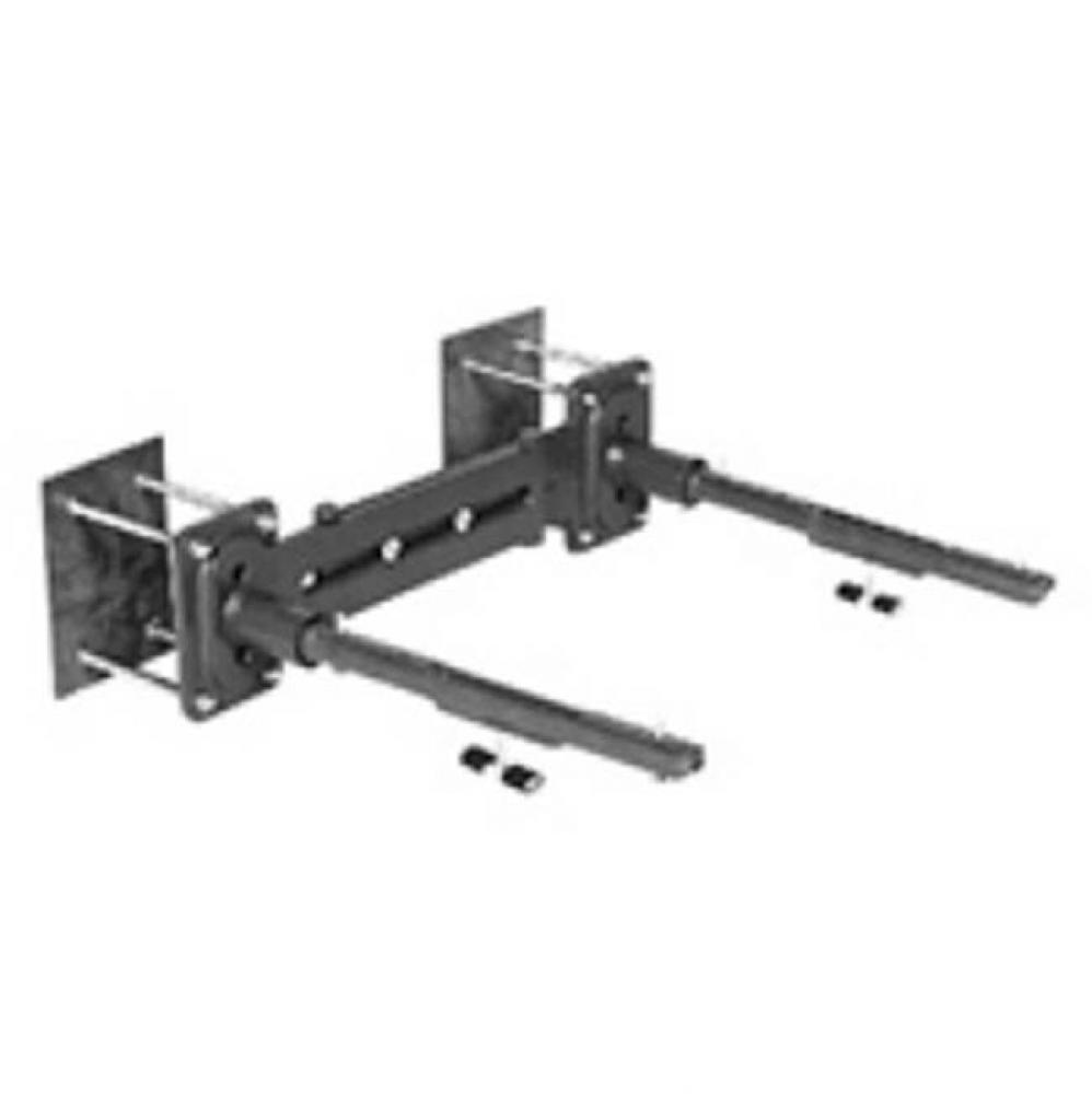 Zurn/Kohler Adjustable Concealed Arm Wall Supported System