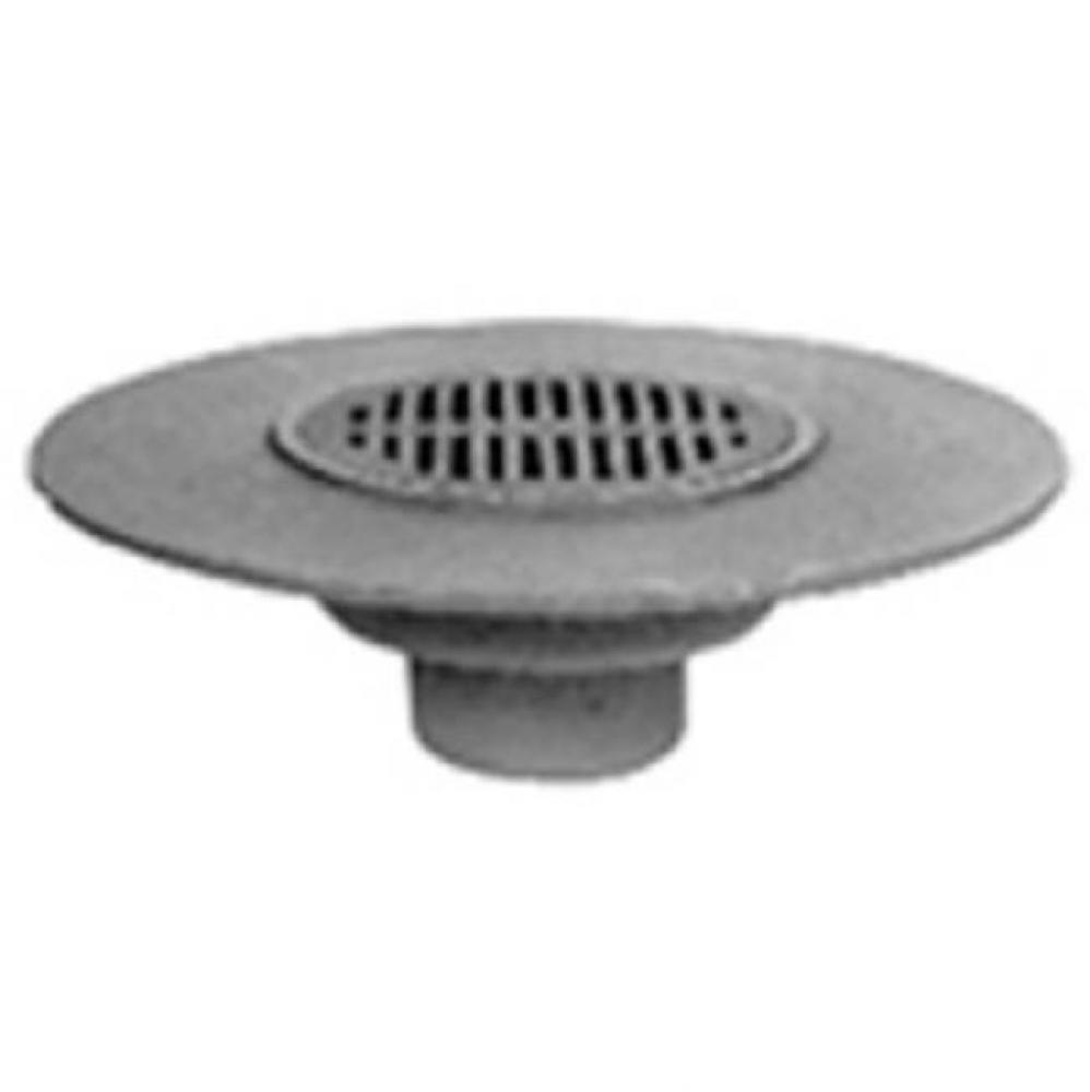 9&apos;&apos; Dia Medium Duty Wide Flange Deck Drain