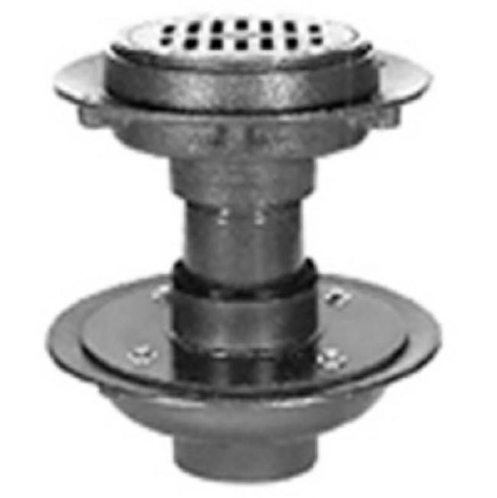 Isolation Deck Adj Heavy Duty Drain-Sump Receiver-Bucket