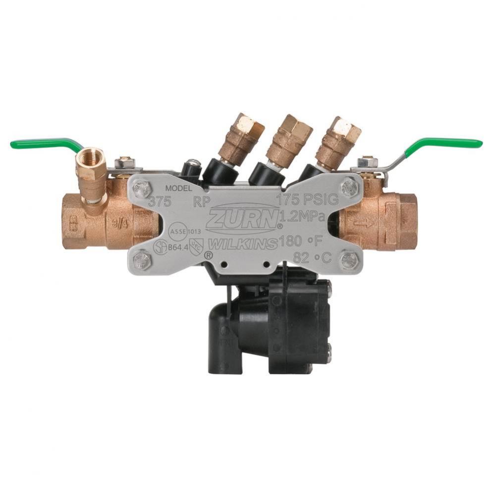 3/4&apos;&apos; 375XL Reduced Pressure Principle Backflow Preventer