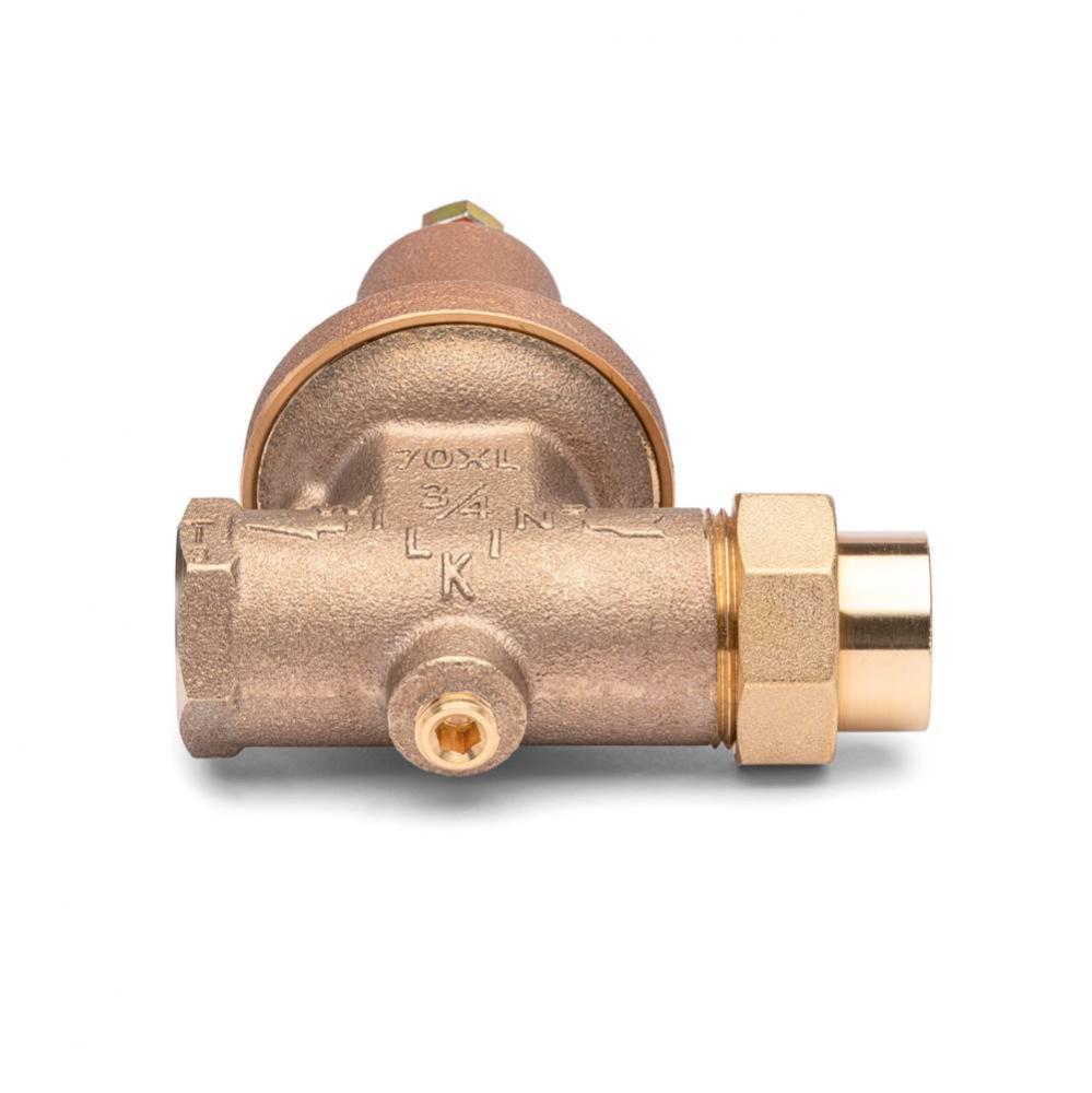 3/4&apos;&apos; 70XL Pressure Reducing Valve, tapped and plugged for gauge