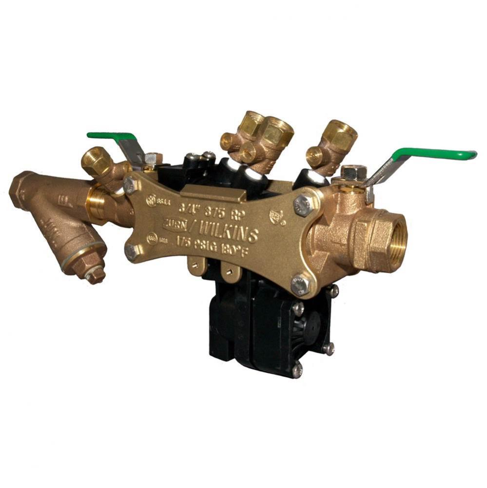 1/2&apos;&apos; 375XL Reduced Pressure Principle Backflow Preventer with strainer