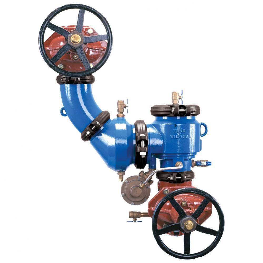 6&apos;&apos; 475V Reduced Pressure Principle Backflow Preventer with grooved end butterfly gate V