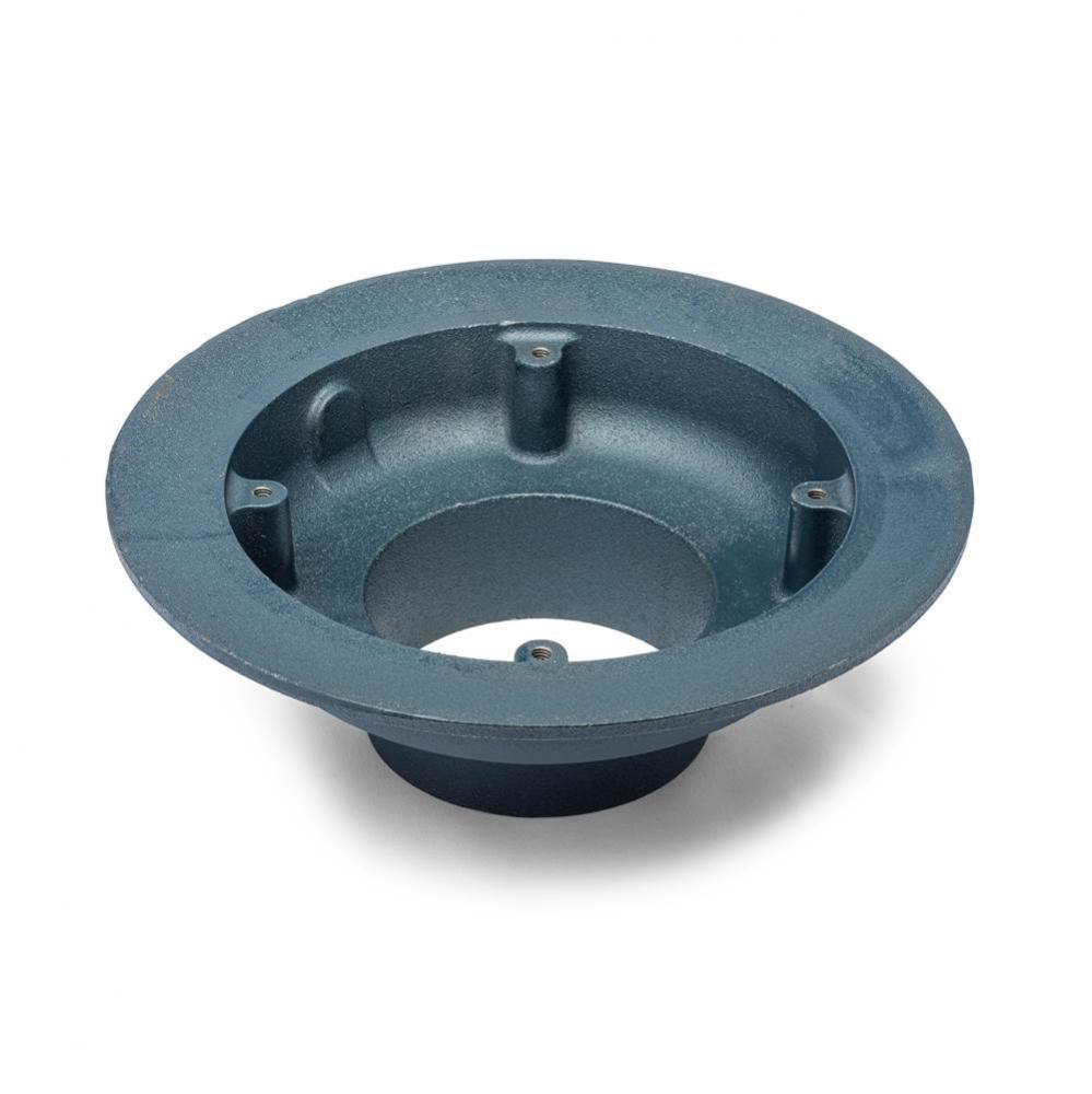 Z100 15&apos;&apos; Diameter Cast Iron Roof Drain Body with 6&apos;&apos; No-Hub Outlet