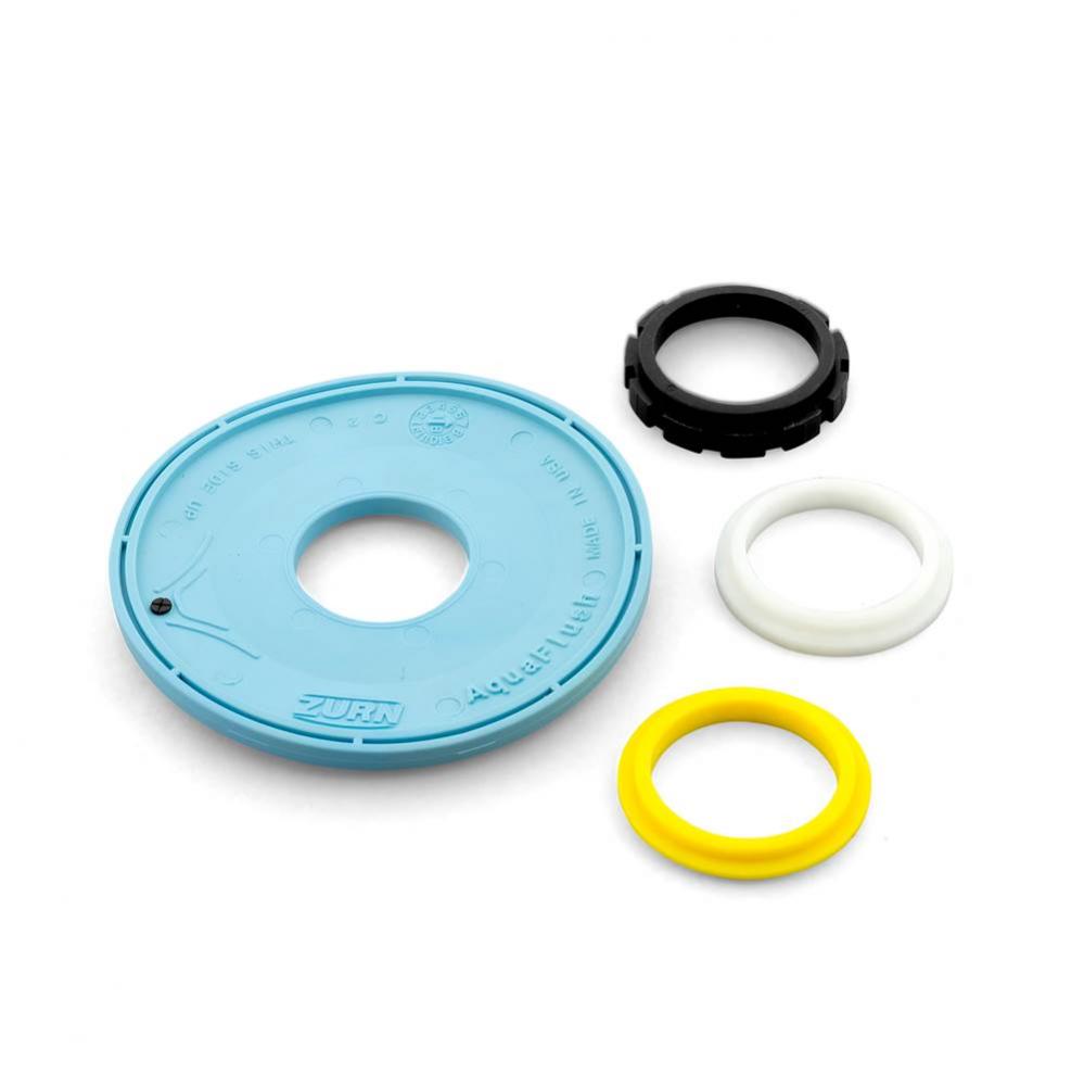 Chemical-Resistant Diaphragm With 3 Flow Rings For Aquaflush Flush Valve