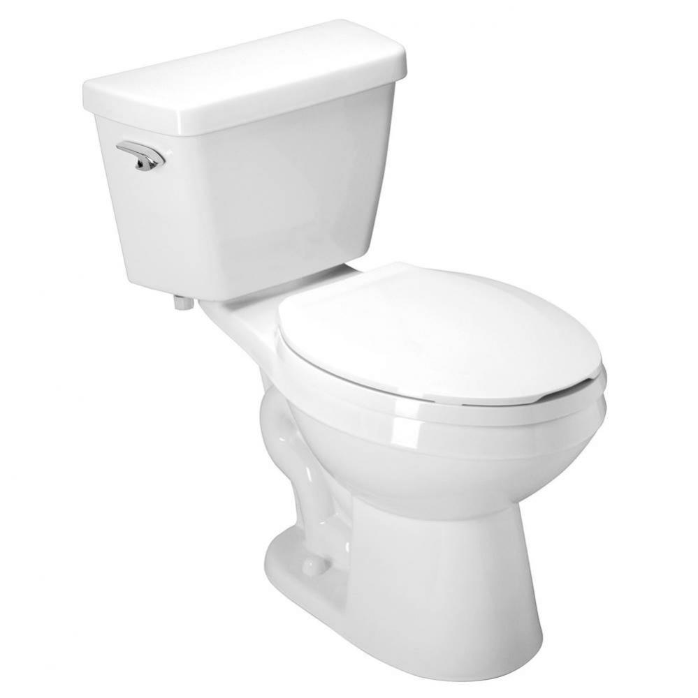 1-Piece Toilet Bowl, Elongated, Extra Large Footprint, Standard Height, White Vitreous China