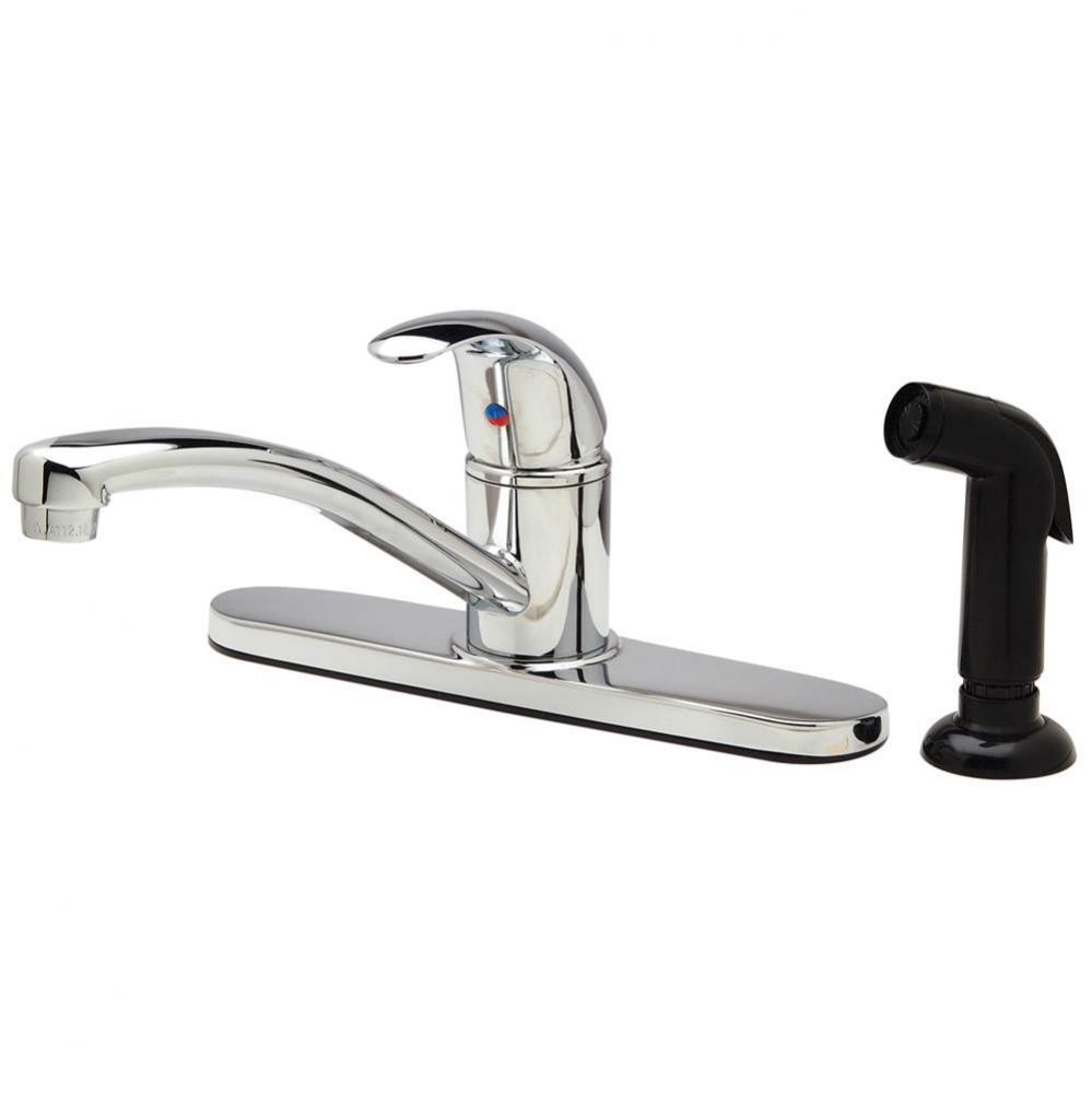 AquaSpec&#xae; 8&apos;&apos; Single Control Kitchen Faucet, 9 3/8&apos;&apos; Swing Spout, Lever H