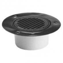 Zurn Industries FD2240-PV2-NT - 2'' PVC, Round, Nickel Bronze, Wood Deck Drain