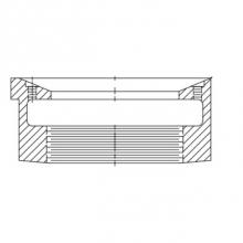 Zurn Industries P180-3IP - (K) Z180 Cast Iron 2'' Long Body w/3'' Threaded Outlet P.N. 212320021