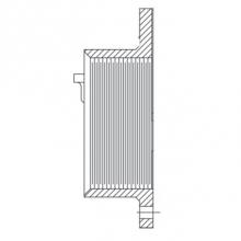 Zurn Industries P664-M-4IP-USA - Z664-M 4'' Threaded End Plate MF: 511600041-USA