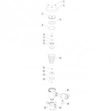 Zurn Industries RK1-720AP - REPAIR KIT, 1/2'' - 1'' 720A POPPET and O-RING