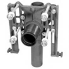 Zurn Industries ZQ1204-1NL4-B-17-SEA - NH Adj-Vert Blowout WC-NPT Faceplate-4''Side Inlet-RYKE Feet-12-3/4''Studs-Sea