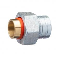 Zurn Industries 34-DUXLC - 3/4'' DUXLC Dielectric Union Pipe Fitting, FIP x FC, Lead Free