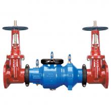 Zurn Industries 6-350AOSY - 6'' 350A Double Check Backflow Preventer With Flanged End OsAndY Gate Valves