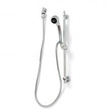 Zurn Industries Z7000-HW6 - Temp-Gard® Hand/Wall Shower with Supply Elbow, Flange, 60'' Hose, 24'' Sl