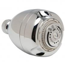 Zurn Industries Z7000-S1 - Temp-Gard® Standard 2.5 gpm Shower Head with Brass Ball Joint Connector in Chrome