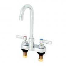 Zurn Industries Z812A1-XL - AquaSpec® Gooseneck Faucet, 4'' Centerset, 3 ½'' Spout, 2.2 gpm Pres