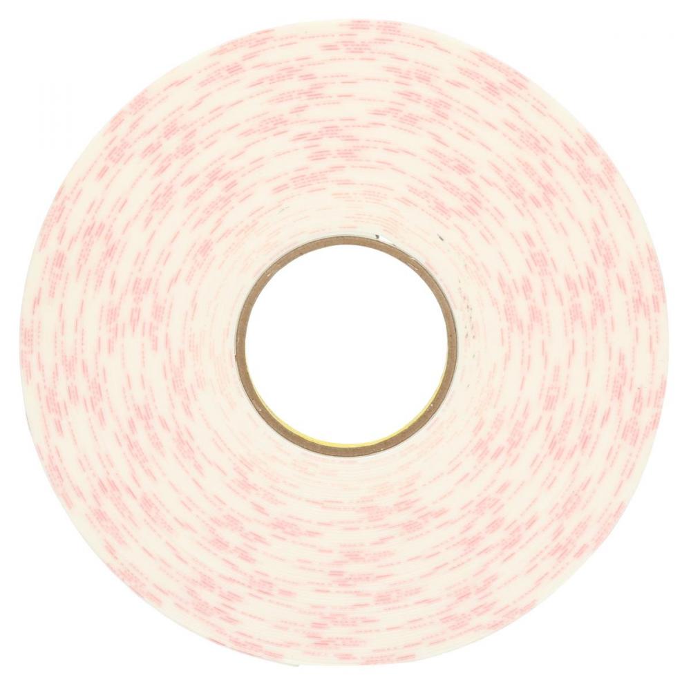 3Mâ„¢ VHBâ„¢ Tape, 4952, white, 1.0 in x 36.0 yd x 45.0 mil (2.5 cm x 32.9 m x 1.1 m