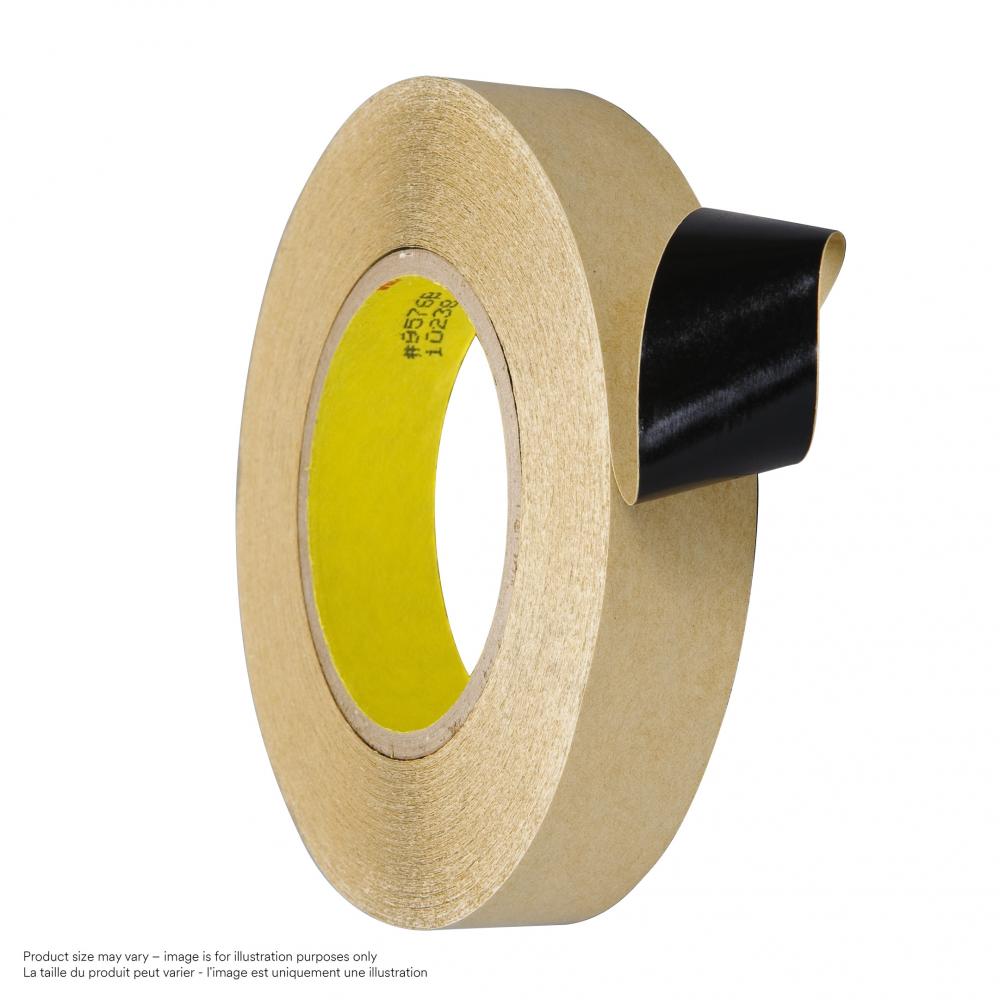 3M™ Double Coated Tape, 9576B, black, 4 mil (0.1 mm), 1.5 in x 55 yd (38mm x 50 m)