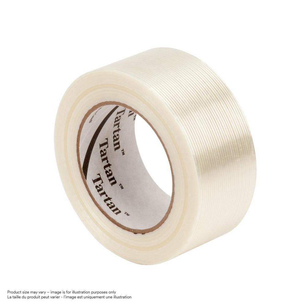 3M™ Tartan™ Filament Tape, 8934, clear, 1.88 in x 60.14 yd (48 mm x 55 m)
