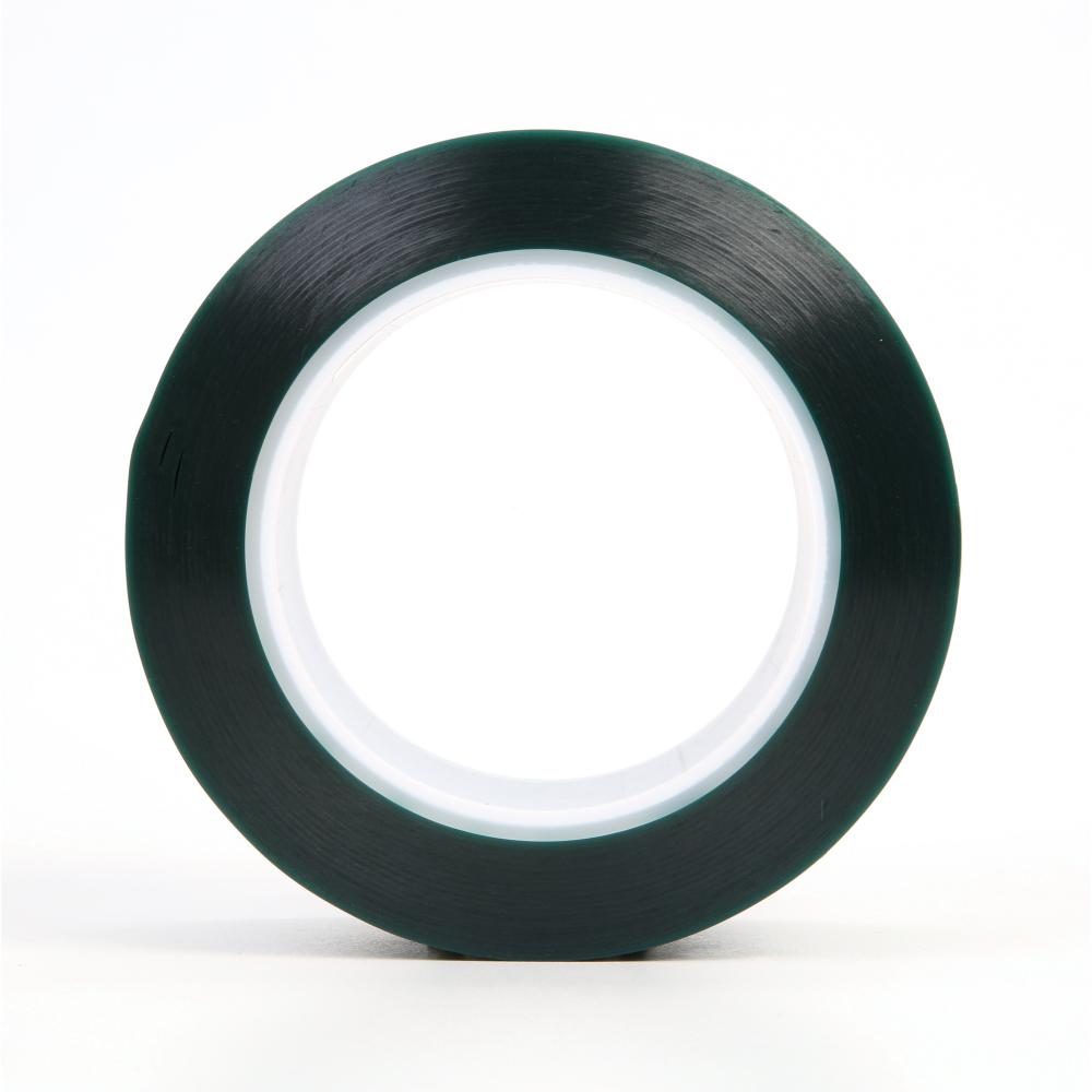3M™ Polyester Tape, 8992, green, 2.0 in x 72.0 yd x 3.2 mil (5.1 cm x 65.8 m x 0.1 mm)