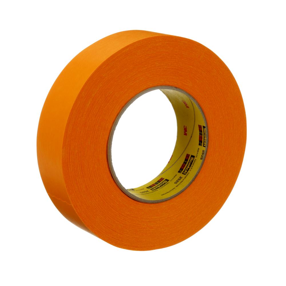 3M™ Performance Flatback Tape, 2525, orange, 1.4 in x 60 yd (36 mm x 55 m ), 24 rolls per case