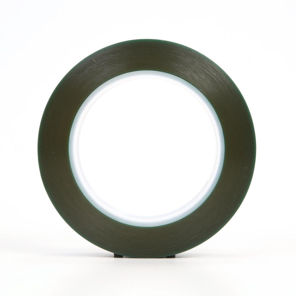 3M™ Polyester Tape, 8992, green, 1.0 in x 72.0 yd x 3.2 mil (2.5 cm x 65.8 m x 0.1 mm)