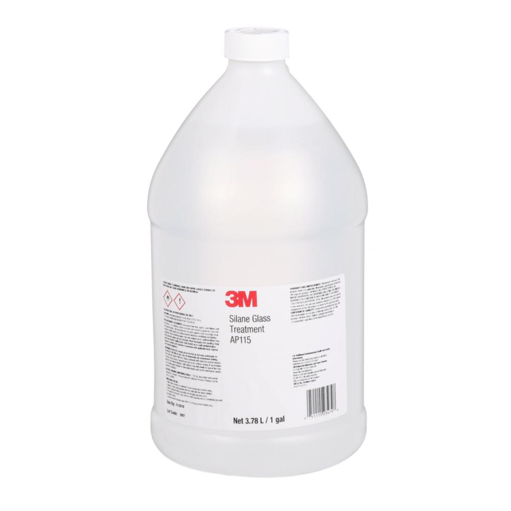 3M™ Silane Glass Treatment, AP115, clear, 1 gal (3.8 L)