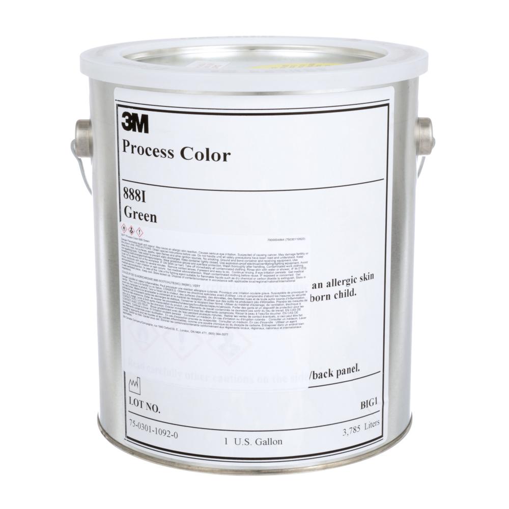 3M™ Transparent Process Colours, 888I, green, 1 gallon (3.8 L)