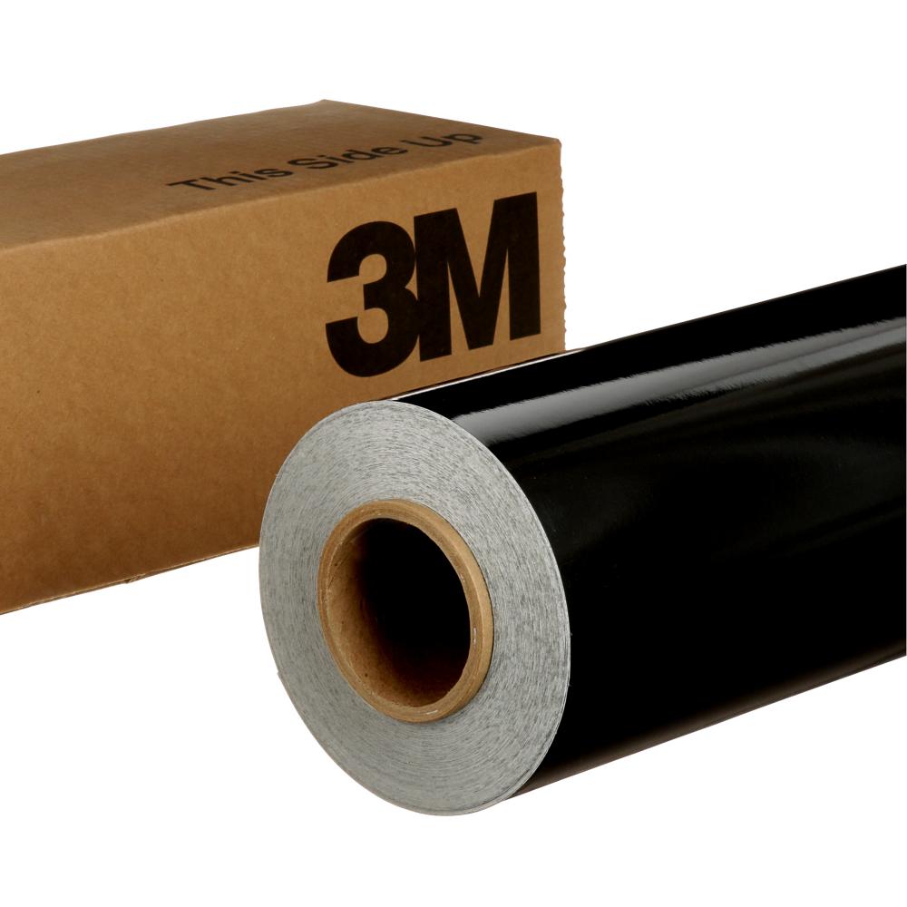3M™ Scotchlite™ Reflective Graphic Film, 5100R-85, black, 48 in x 25 yd (121.9 cm x 22.9 m)