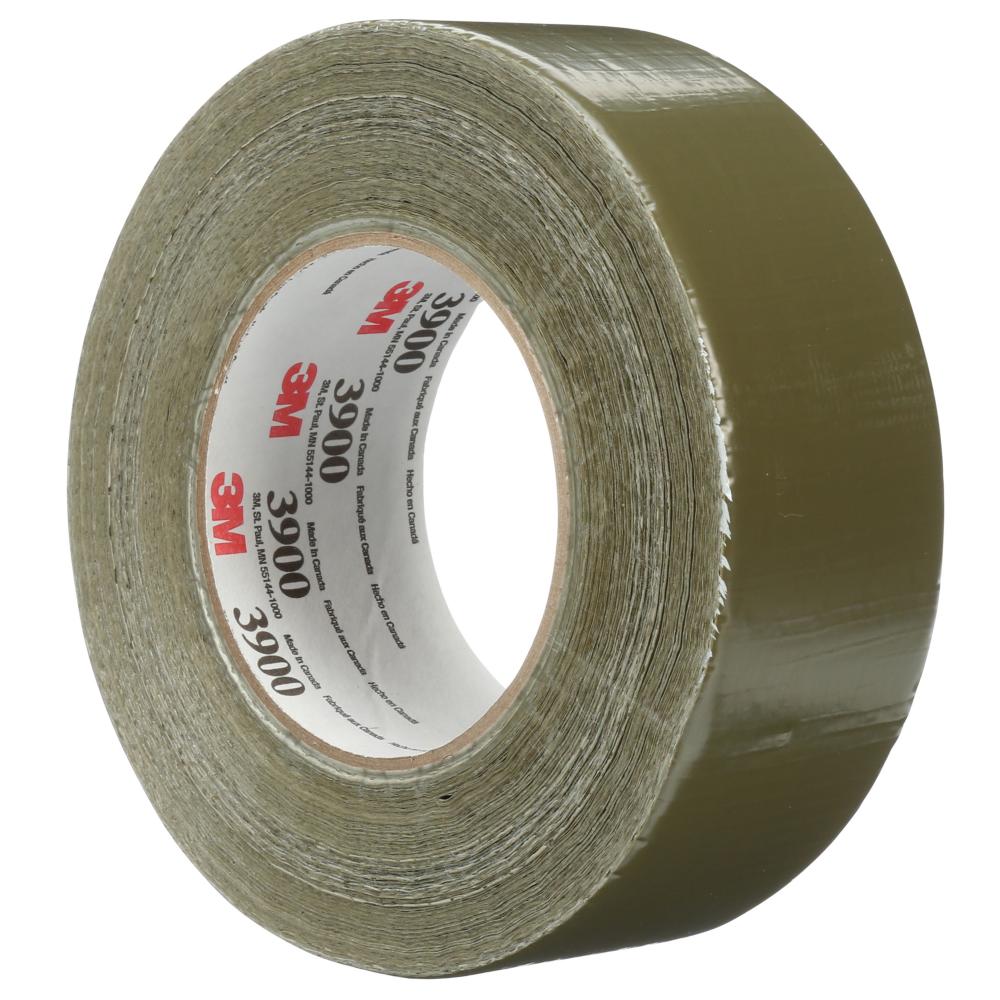 3M™ Multi-Purpose Duct Tape, 3900, olive, 7.6 mil (0.19 mm), 1.89 in x 60 yd (48 mm x 55 m)