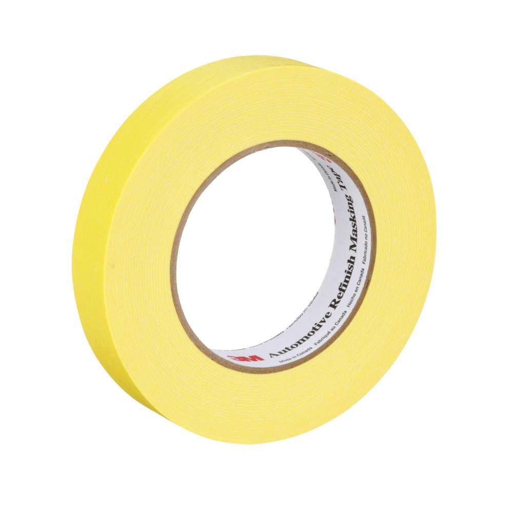 3M™ Automotive Refinish Masking Tape, 06653, 6.1 in x 180 ft (24 mm x 55 m)