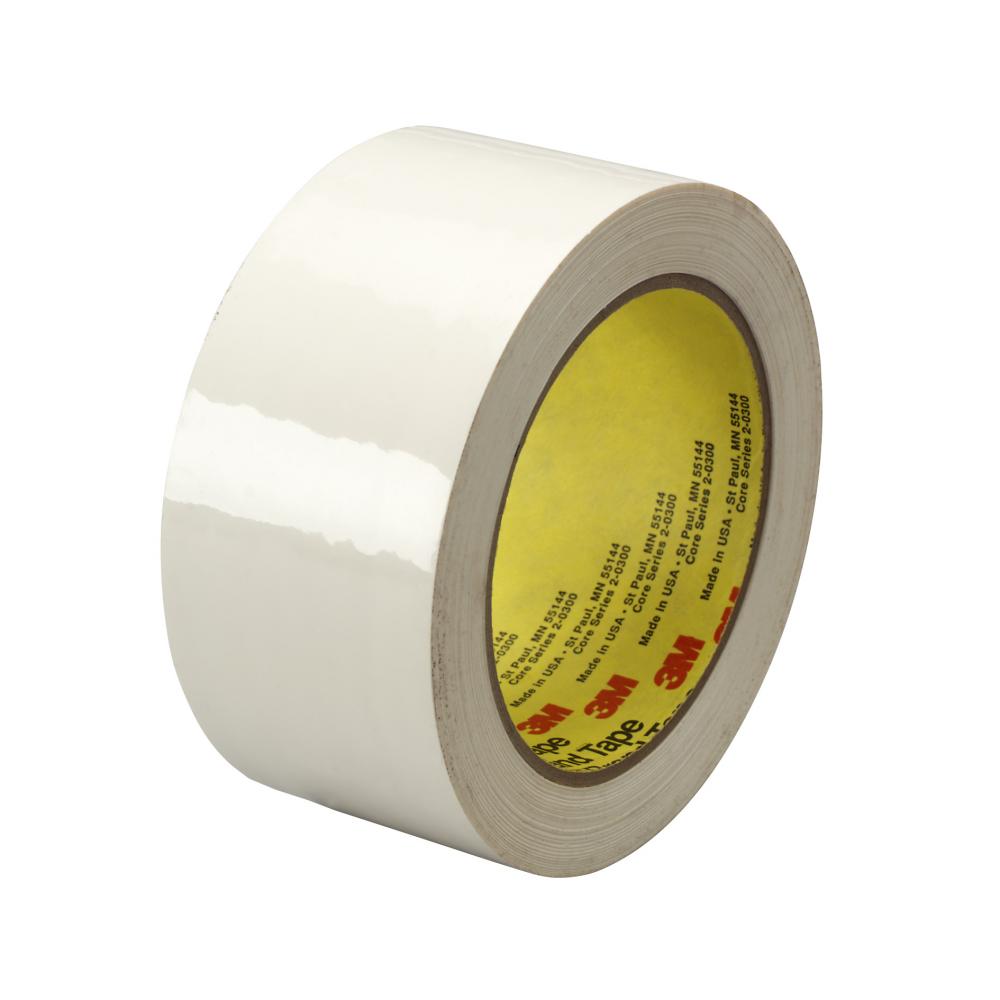 3M™ Polyethylene Tape, 483, white, 2.0 in x 36.0 yd x 5.3 mil