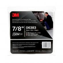 3M 7000050068 - 3M™ Automotive Acrylic Plus Attachment Tape 06383, black, 7/8 in x 20 yd, 45 mil