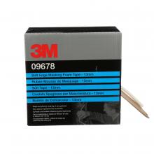 3M 7000034663 - 3M™ Soft Edge Foam Masking Tape, 09678, 1/2 in x 165 ft (13 mm x 50 m)