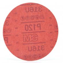 3M 7000119787 - 3M™ Hookit™ Red Abrasive Disc, 316U, 01224, P120, A-weight, 6 in (15.24 cm)