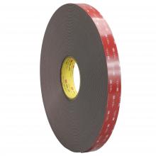 3M 7000142839 - 3M™ VHB™ Tape, 4979F, black, 0.9 in x 36.0 yd x 62.0 mil (2.2 cm x 32.9 m x 1.6 mm)