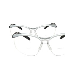 3M 7000127491 - 3M™ BX Reader Protective Eyewear, 11376-00000-20, clear lens, silver frame, +2.5 dioptre