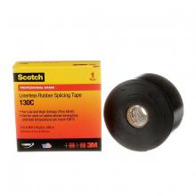 3M T130C-34 - Scotch® Linerless Rubber Splicing Tape, 130C, black, 30 mil (0.76 mm), 3/4 in x