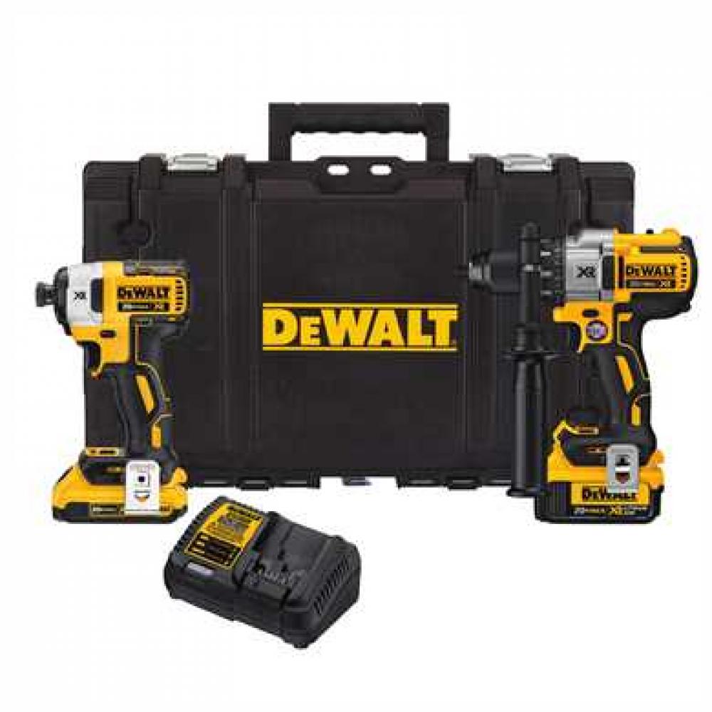 20V MAX* XR(R) Drill/Driver & Impact Driver Combo Kit with Tough System(TM)Case