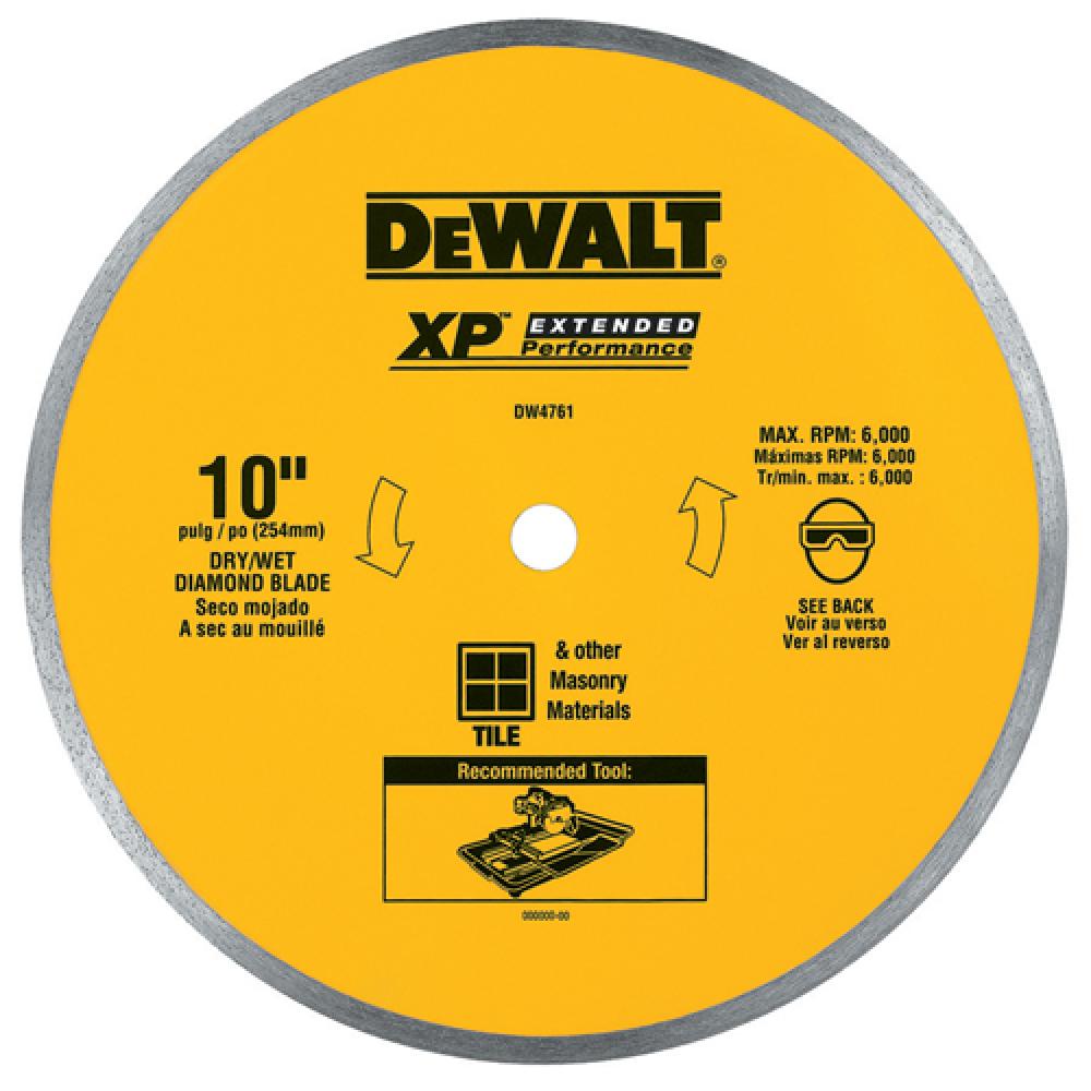 10&#34; x .060&#34; Ceramic Tile Blade Wet