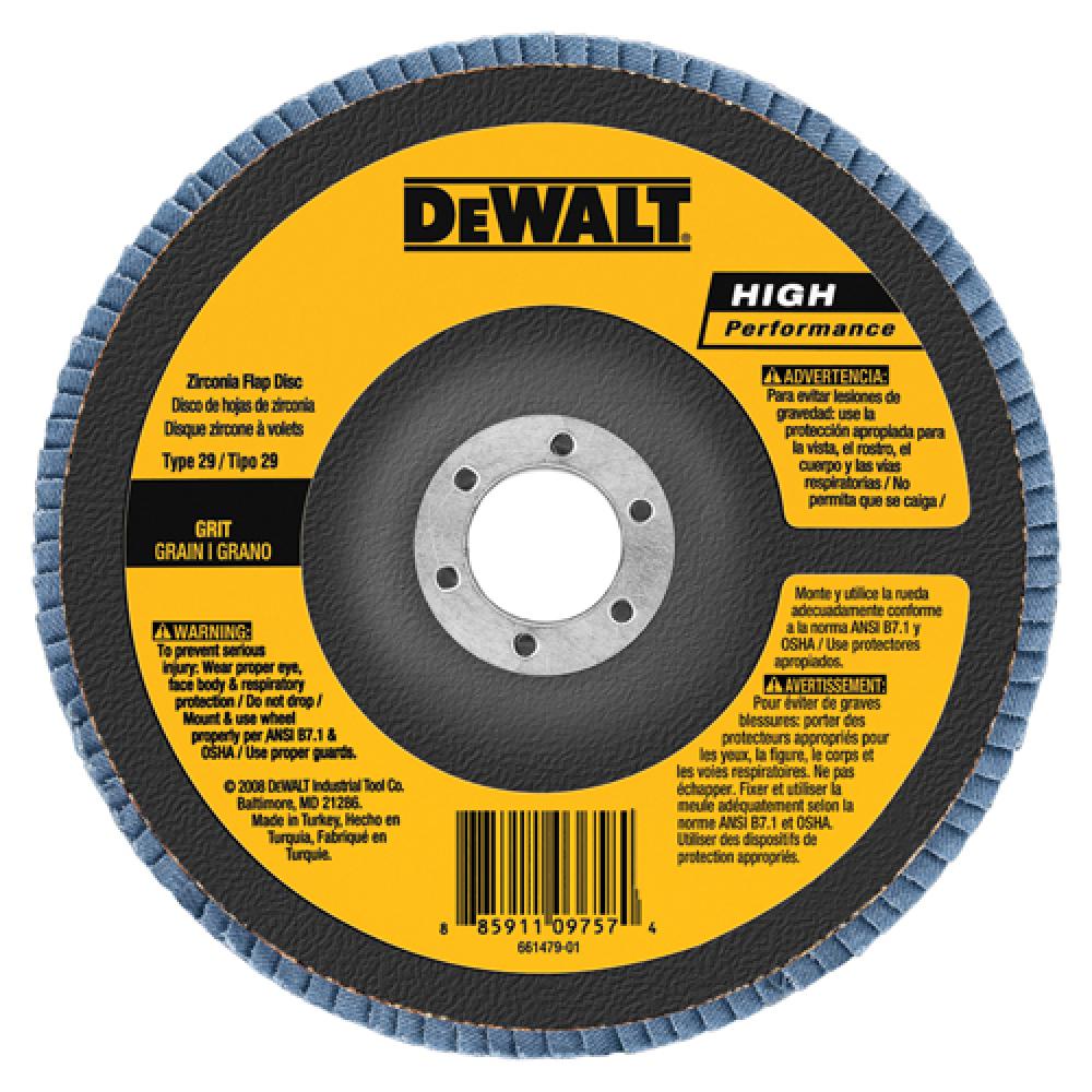 6&#34; x 7/8&#34; 40g type 29 HP flap disc