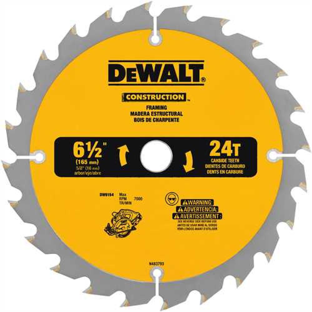 6-1/2&#34; 24T Carbide Blade (Framing)