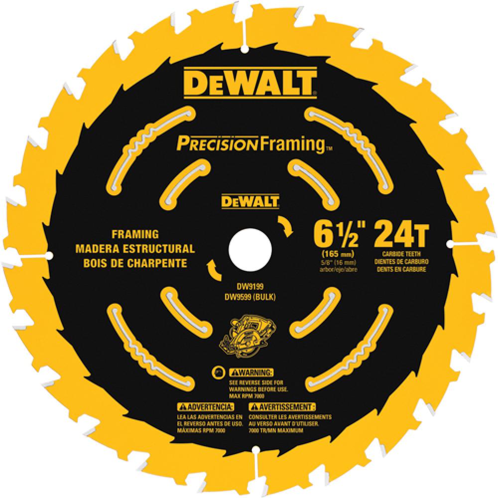 6-1/2&#34; 24T Precision Framing Saw Blade