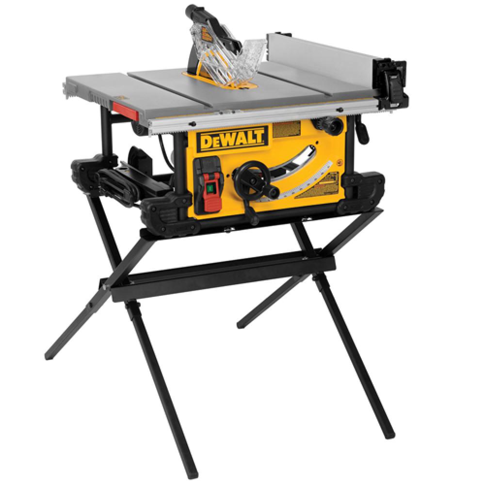 10&#34; Job Site Table saw with Scissor Stand