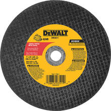 DeWalt DW8025 - WHEEL CUT-OFF 14X1/8X20MM 5500 RPM